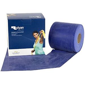 Rolyan Energising Exercise Bands , Ideal Resistance Tool for Upper and Lower Extremity Exercises to Tone Muscles and Increase Flexibility, Supports Physical Therapy, Latex Free, Blue, Extra Heavy, 50m Rolyan Energising Exercise Bands , Ideal Resistance Tool for Upper and Lower Extremity Exercises to Tone Muscles and Increase Flexibility, Supports Physical Therapy, Latex Free, Blue, Extra Heavy, 50m