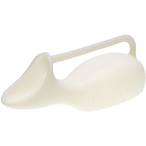 Homecraft Cygnet Female Urinal, Anatomically Shaped at Opening, Integral Handle, Use Sitting Upright or Lying Down, Easy to Clean, Side Marking, Non-Retail Packed, (Eligible for VAT Relief in the UK) Homecraft Cygnet Female Urinal, Anatomically Shaped at Opening, Integral Handle, Use Sitting Upright or Lying Down, Easy to Clean, Side Marking, Non-Retail Packed, (Eligible for VAT Relief in the UK)