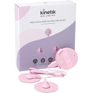 Kinetik Medical Kinetik Wellbeing Precision Period Pain Reliever TENS Machine for Pain Relief, Drug-Free Menstrual Comfort 6 Modes, 20 Intensity Levels, Dual Precision Pads for Natural, Targeted Relief Portable Kinetik Medical Kinetik Wellbeing Precision Period Pain Reliever TENS Machine for Pain Relief, Drug-Free Menstrual Comfort 6 Modes, 20 Intensity Levels, Dual Precision Pads for Natural, Targeted Relief Portable