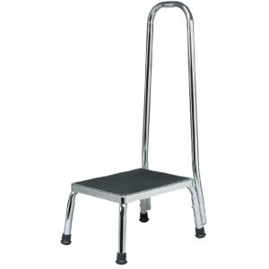 Homecraft Non-Slip Safety Step Stool with Handle for Bathroom, With Rail, Kitchen, Slippery Floor Homecraft Non-Slip Safety Step Stool with Handle for Bathroom, With Rail, Kitchen, Slippery Floor