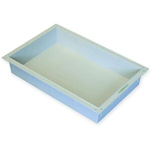 GIMA Modular Tray/Drawer Made of ABS Plastic, Grey Colour, Closed Type, for ISO Trolleys, Size 600 x 400 x 100 mm GIMA Modular Tray/Drawer Made of ABS Plastic, Grey Colour, Closed Type, for ISO Trolleys, Size 600 x 400 x 100 mm