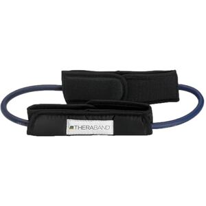 Theraband Resistance Tubes, Professional Latex Elastic Tubing with Handles For Physical Therapy, Lower Pilates, At-Home Workouts, Rehab, 12 Inch, Padded Cuffs, Blue Theraband Resistance Tubes, Professional Latex Elastic Tubing with Handles For Physical Therapy, Lower Pilates, At-Home Workouts, Rehab, 12 Inch, Padded Cuffs, Blue