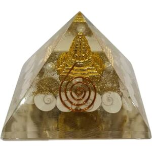 VIE Naturals Orgone Gomti Chakra Pyramid, Shree Yantra VIE Naturals Orgone Gomti Chakra Pyramid, Shree Yantra
