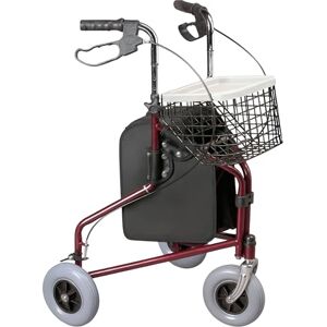 Days Folding Three Wheeled Rollator Walker – Compact Mobility Aids with Adjustable Height – Lightweight Steel Frame with Tray, Basket, Carry Bag, Mobility Walkers, Lockable Brakes – Quartz Grey Days Folding Three Wheeled Rollator Walker – Compact Mobility Aids with Adjustable Height – Lightweight Steel Frame with Tray, Basket, Carry Bag, Mobility Walkers, Lockable Brakes – Quartz Grey