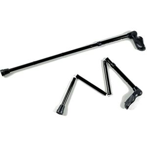 Homecraft Comfy Grip Sticks, 775-875 mm, Left Hand, Black, Folding, Walking Stick for Support and Stability, Contoured Handle, Handicapped, and Disabled (Eligible for VAT exemption in the UK) Homecraft Comfy Grip Sticks, 775-875 mm, Left Hand, Black, Folding, Walking Stick for Support and Stability, Contoured Handle, Handicapped, and Disabled (Eligible for VAT exemption in the UK)