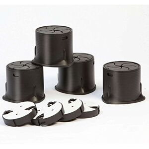 NRS Healthcare Langham SureGrip Furniture Raisers for Bed/Chair/Table Pack of 4 NRS Healthcare Langham SureGrip Furniture Raisers for Bed/Chair/Table Pack of 4