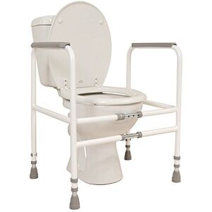 NRS Healthcare Width Adjustable Toilet Frame NRS Healthcare Width Adjustable Toilet Frame