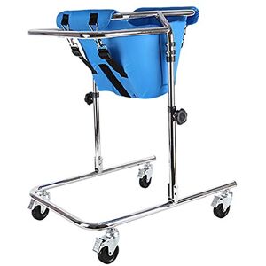 BHANAY Portable Stand Upright Walker for Kids Cerebral Palsy Disability Rehabilitation Training, Foldable Toddlers Walker with Wheels and Seat (Color : Blue, Size : Medium) Hello BHANAY Portable Stand Upright Walker for Kids Cerebral Palsy Disability Rehabilitation Training, Foldable Toddlers Walker with Wheels and Seat (Color : Blue, Size : Medium) Hello
