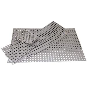 Performance Health Modular Ramp Kit, 75cm x 75cm x 1.44cm, Silver, Composite, Overcomes Thresholds Up to 15cm, 1000kg Load Capacity Performance Health Modular Ramp Kit, 75cm x 75cm x 1.44cm, Silver, Composite, Overcomes Thresholds Up to 15cm, 1000kg Load Capacity