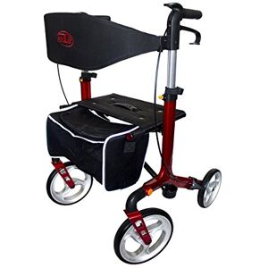 Antar AT51111 Aluminium Premium Rollator 9.80 kg, Red Antar AT51111 Aluminium Premium Rollator 9.80 kg, Red