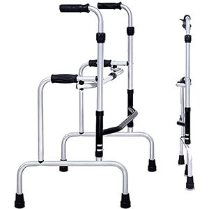 SHERAF Elderly Adult Stand Up Rollator Walker Folding Adjustable Height Disabled Rollator Walker Walking Aid Hospital/Outside/Home Double The Comfort Lofty Ambition SHERAF Elderly Adult Stand Up Rollator Walker Folding Adjustable Height Disabled Rollator Walker Walking Aid Hospital/Outside/Home Double The Comfort Lofty Ambition