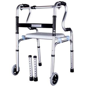 NOALED with 5" Wheels Heavy Duty Folding Walker Disabled Walking Stick Lightweight Aluminum Alloy Healthcare Equipment Trekking Pole Rehabilitation Equipment Supports Up to 396 Double The Comfort NOALED with 5" Wheels Heavy Duty Folding Walker Disabled Walking Stick Lightweight Aluminum Alloy Healthcare Equipment Trekking Pole Rehabilitation Equipment Supports Up to 396 Double The Comfort
