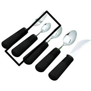 Homecraft Good Grips Weighted Bendable Teaspoon with Built-Up Handle Homecraft Good Grips Weighted Bendable Teaspoon with Built-Up Handle