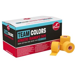 Cramer 750 Zinc Oxide Tape – Athletic Strapping Tape for Ankle, Wrist, and Hand Support – Rigid Sport Tape for Injury Prevention, Compression & Stability – 1.5" x 10yds Gold, 32 Rolls Cramer 750 Zinc Oxide Tape – Athletic Strapping Tape for Ankle, Wrist, and Hand Support – Rigid Sport Tape for Injury Prevention, Compression & Stability – 1.5" x 10yds Gold, 32 Rolls