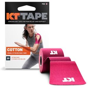 KT Tape Pink Pre-cut Sports Tape - Sports Tape KT Tape Pink Pre-cut Sports Tape - Sports Tape