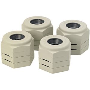 Homecraft LANGHAM 4.3 to 6.5 cm Grip On Height Adjustable Furniture Raisers Set of 4 (Eligible for VAT relief in the UK) Homecraft LANGHAM 4.3 to 6.5 cm Grip On Height Adjustable Furniture Raisers Set of 4 (Eligible for VAT relief in the UK)