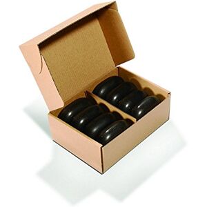 Master Massage Equipment Master Massage Large Ovular Basalt Stone Pack (7.7 cm x 5.7 cm x 2.7 cm) Master Massage Equipment Master Massage Large Ovular Basalt Stone Pack (7.7 cm x 5.7 cm x 2.7 cm)