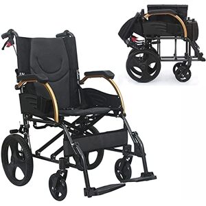 TVSKWMRQ Lightweight Portable Folding Aluminum Bariatric Wheelchair with Disabilities Foldable Backest Aluminum Wheelchair The 4" Generation Traveling Wheelchair TVSKWMRQ Lightweight Portable Folding Aluminum Bariatric Wheelchair with Disabilities Foldable Backest Aluminum Wheelchair The 4" Generation Traveling Wheelchair