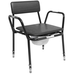 NRS Healthcare Extra Low Commode Adjustable Height NRS Healthcare Extra Low Commode Adjustable Height
