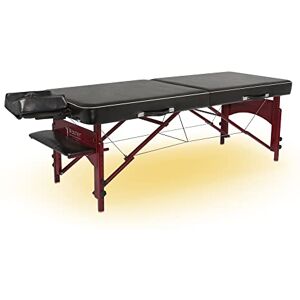 Master Massage Equipment Master Massage 73cm Sereno Luxury Durable Wooden Portable Massage Couch Foldable Massage Table Spa Beauty Couch Physiotherapy Bed W/Ambient Light System, Black Master Massage Equipment Master Massage 73cm Sereno Luxury Durable Wooden Portable Massage Couch Foldable Massage Table Spa Beauty Couch Physiotherapy Bed W/Ambient Light System, Black
