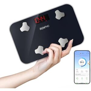 RENPHO Travel Scale for Body Weight, Mini Bathroom Scale for Body Fat, Portable Digital Weight Scale for Traveling, 13 Body Composition Analyzer Sync with Smart App, 400 lbs, 11.02" x 7.09", Elis Go RENPHO Travel Scale for Body Weight, Mini Bathroom Scale for Body Fat, Portable Digital Weight Scale for Traveling, 13 Body Composition Analyzer Sync with Smart App, 400 lbs, 11.02" x 7.09", Elis Go