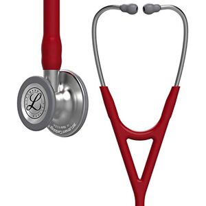 3M Cardiology IV Diagnostic Stethoscope, Standard-Finish Chestpiece, Burgundy Tube, Stainless Stem and Headset, 27 inch, 6184 3M Cardiology IV Diagnostic Stethoscope, Standard-Finish Chestpiece, Burgundy Tube, Stainless Stem and Headset, 27 inch, 6184