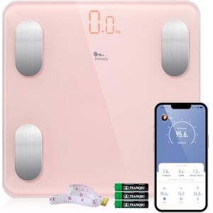 himaly Smart Body Fat Scales, Digital Weight Bathroom Scales Weighing Scale for Body Weight, Analyzer Smart App Body Composition with BMI, Muscle Mass Track for Fitness, Weight Loss himaly Smart Body Fat Scales, Digital Weight Bathroom Scales Weighing Scale for Body Weight, Analyzer Smart App Body Composition with BMI, Muscle Mass Track for Fitness, Weight Loss