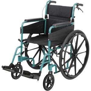 Days Self Propelled Folding Wheelchair – Lightweight Aluminium Wheelchair for Adults with Removable Footrests – Compact Mobility Aid for Travel and Daily Use – Standard 46cm Seat Width, Racing Green Days Self Propelled Folding Wheelchair – Lightweight Aluminium Wheelchair for Adults with Removable Footrests – Compact Mobility Aid for Travel and Daily Use – Standard 46cm Seat Width, Racing Green