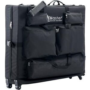 Master Massage Equipment Master Massage Universal Size Wheeled Massage Table Carry Case with Wheels, Oversized Carrying Bag for Foldable Massage Bed with Castors-Fits 68-82cm Width Folding Massage Table- Black. Master Massage Equipment Master Massage Universal Size Wheeled Massage Table Carry Case with Wheels, Oversized Carrying Bag for Foldable Massage Bed with Castors-Fits 68-82cm Width Folding Massage Table- Black.