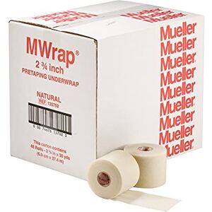 Mueller M Wrap, Natural,6.9cm x 27m 48 Rolls Mueller M Wrap, Natural,6.9cm x 27m 48 Rolls