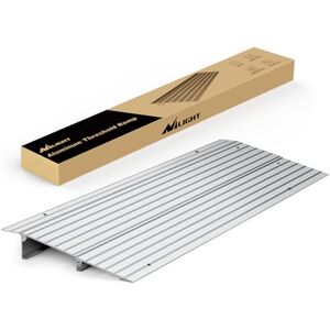 Nilight Door Threshold Ramp, 2" Rise Portable Aluminum Wheelchair Door Entry Ramps for Doorways Stairs Home Steps Nilight Door Threshold Ramp, 2" Rise Portable Aluminum Wheelchair Door Entry Ramps for Doorways Stairs Home Steps