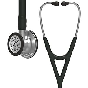 3M Cardiology IV Diagnostic Stethoscope, Standard-Finish Chestpiece, Black Tube, Stainless Stem and Headset, 27 inch, 6152 3M Cardiology IV Diagnostic Stethoscope, Standard-Finish Chestpiece, Black Tube, Stainless Stem and Headset, 27 inch, 6152
