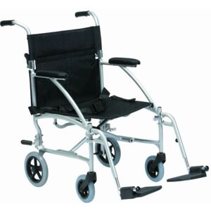 DRIVE DEVILBISS HEALTHCARE Drive Devilbiss Silver Spirit Lightweight Aluminium Folding Travel Chair in a Bag DRIVE DEVILBISS HEALTHCARE Drive Devilbiss Silver Spirit Lightweight Aluminium Folding Travel Chair in a Bag