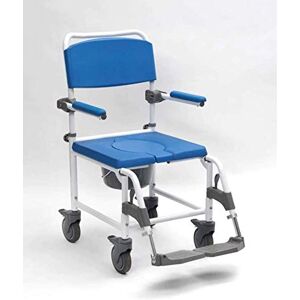 DRIVE DEVILBISS HEALTHCARE Drive Devilbiss Aston Mobile Commode and Shower Chair with Four Braked Castors DRIVE DEVILBISS HEALTHCARE Drive Devilbiss Aston Mobile Commode and Shower Chair with Four Braked Castors