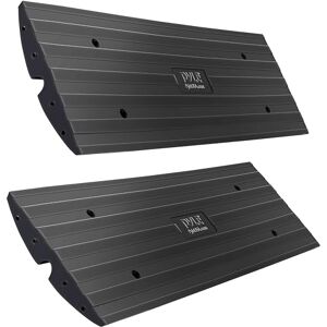 Pyle Car Ramp, Multipurpose, Flexible Kerb, 1.2m Heavy Duty Rubber, Curb Ramp, Mobility Threshold Ramp for Car, Truck, Scooter, Bike, Motorcycle, Wheelchair, Home Driveway, Garage, 2 Pieces Pyle Car Ramp, Multipurpose, Flexible Kerb, 1.2m Heavy Duty Rubber, Curb Ramp, Mobility Threshold Ramp for Car, Truck, Scooter, Bike, Motorcycle, Wheelchair, Home Driveway, Garage, 2 Pieces