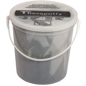 Cando TheraPutty Antimicrobial Therapeutic modelling clay 5 lb black (very strong) Cando TheraPutty Antimicrobial Therapeutic modelling clay 5 lb black (very strong)