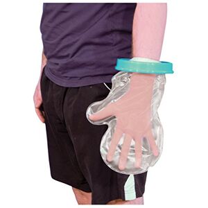 Aidapt Adult Reusable Waterproof Protector for Hands to Keep Casts, Bandages and Dressings Dry on Hands, Wrists, Fingers and Thumbs When Showering and Bathing. Aidapt Adult Reusable Waterproof Protector for Hands to Keep Casts, Bandages and Dressings Dry on Hands, Wrists, Fingers and Thumbs When Showering and Bathing.