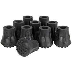 Performance Health Days Bell Shaped Ferrule, 25 mm (1"), Pack of 10, (Eligible for VAT Relief in the UK) Replacement Tip for Walking Stick, Protection Caps for Walker, Enhance Grip on Surfaces, Elderly, Disabled Performance Health Days Bell Shaped Ferrule, 25 mm (1"), Pack of 10, (Eligible for VAT Relief in the UK) Replacement Tip for Walking Stick, Protection Caps for Walker, Enhance Grip on Surfaces, Elderly, Disabled
