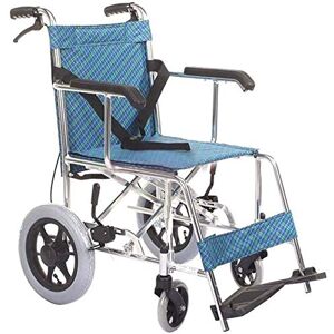 TVSKWMRQ Attendant-Propelled Wheelchairs Aluminum Alloya Small Wheel Hand Push Portable Transport Wheelchair with Quick Release Wheels and Handbrakes (A)/a TVSKWMRQ Attendant-Propelled Wheelchairs Aluminum Alloya Small Wheel Hand Push Portable Transport Wheelchair with Quick Release Wheels and Handbrakes (A)/a