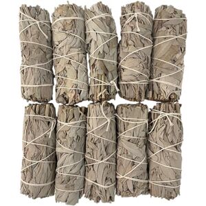 VIE Wholesale White Sage Smudge Sticks, 4", 10 Pieces VIE Wholesale White Sage Smudge Sticks, 4", 10 Pieces