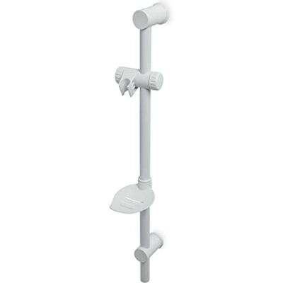 Canyon Freeway Shower Raiser Sliding Bar, White Canyon Freeway Shower Raiser Sliding Bar, White
