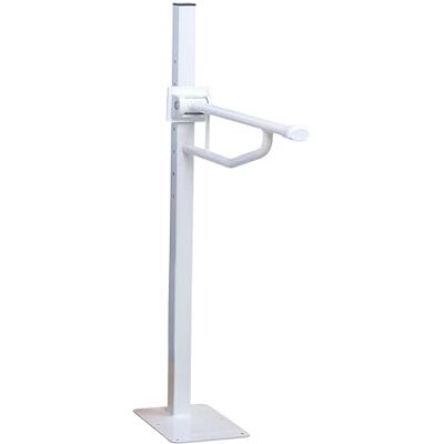 Homecraft Devon Elite Folding Support Rail – Disabled Toilet Handle, Safety Toilet Rails for Elderly Adults, Handles for Shower, Floor Mounted Bathroom Grab Bar for Stability & Support Homecraft Devon Elite Folding Support Rail – Disabled Toilet Handle, Safety Toilet Rails for Elderly Adults, Handles for Shower, Floor Mounted Bathroom Grab Bar for Stability & Support
