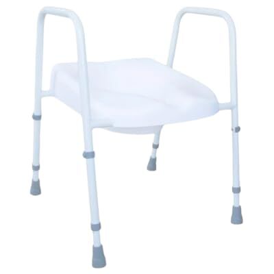 NRS M66613 Mowbray Lite Adjustable Toilet Seat & Frame – Lightweight, Flat-Pack Design for Easy Setup & Comfort NRS M66613 Mowbray Lite Adjustable Toilet Seat & Frame – Lightweight, Flat-Pack Design for Easy Setup & Comfort