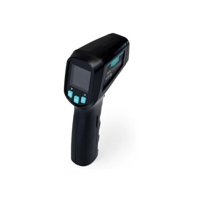 Gino D'Acampo Digital Infrared Thermometer with Cloth Sleeve Bag Quick and Accurate Temperature Readings for Cooking, Grilling, and Baking Gino D'Acampo Digital Infrared Thermometer with Cloth Sleeve Bag Quick and Accurate Temperature Readings for Cooking, Grilling, and Baking
