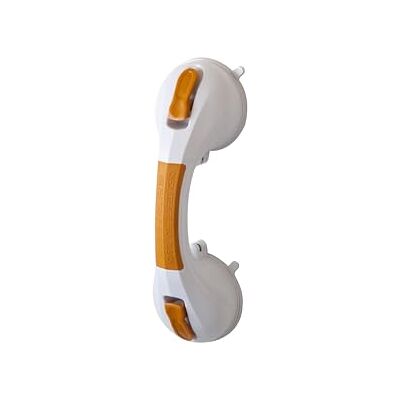 DRIVE DEVILBISS HEALTHCARE Drive Devilbiss Suction Cup Grab Bar with Indicator, 12 Inch DRIVE DEVILBISS HEALTHCARE Drive Devilbiss Suction Cup Grab Bar with Indicator, 12 Inch