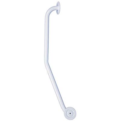 Aidapt Right Handed Stair Newel Post Coated Steel Grab Bar Rail Support Aid Aidapt Right Handed Stair Newel Post Coated Steel Grab Bar Rail Support Aid
