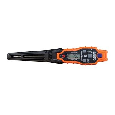 KLEIN TOOLS ET10 Magnetic Digital Pocket Thermometer, Orange KLEIN TOOLS ET10 Magnetic Digital Pocket Thermometer, Orange