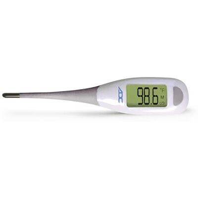 ADC Fast-Read Digital Thermometer, Flexible Tip, Adtemp 418N ADC Fast-Read Digital Thermometer, Flexible Tip, Adtemp 418N