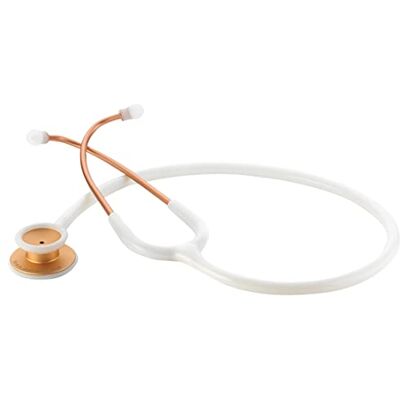 ADC Adscope 619 Ultra-lite Clinical Stethoscope Rose Gold/White ADC Adscope 619 Ultra-lite Clinical Stethoscope Rose Gold/White