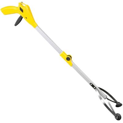 JML Gopher Pro Easy Grabber Reacher – Litter Picker 1pk Foldable grabber stick with suction cup grip-lock – lightweight reaching aid for elderly and disabled users JML Gopher Pro Easy Grabber Reacher – Litter Picker 1pk Foldable grabber stick with suction cup grip-lock – lightweight reaching aid for elderly and disabled users
